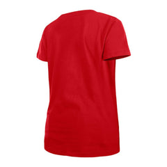 Washington Nationals New Era Girls Youth Flip Sequin Team V-Neck T-Shirt Near Me