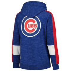 Chicago Cubs New Era Women's Colorblock Full-Zip Hoodie Online