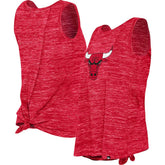 New Era Chicago Bulls Women's Space Dye Active Tank Top Red