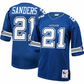 Deion Sanders Dallas Cowboys 1996 Authentic Throwback Retired Player Jersey - Royal - Mitchell & Ness