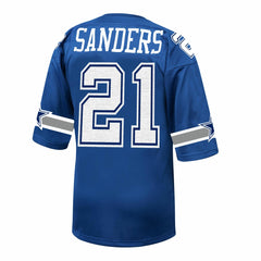 Deion Sanders Dallas Cowboys 1996 Authentic Throwback Retired Player Jersey - Royal - Mitchell & Ness
