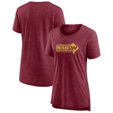 Washington Commanders Women's Hometown First Down T-Shirt - Heather Burgundy - Fanatics