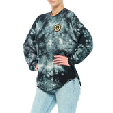 Boston Bruins Fanatics Women's Crystal-Dye Long Sleeve T-Shirt - Black | Fanatics discount