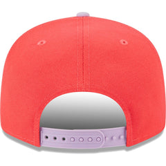 San Francisco 49ers New Era Two-Tone Color Pack 9FIFTY Snapback Hat - Red/Lavender - NFL