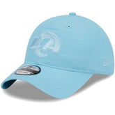 Los Angeles Rams New Era Core Classic 2.0 Brights 9TWENTY Adjustable Hat - Light Blue - NFL