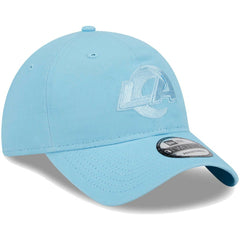 Los Angeles Rams New Era Core Classic 2.0 Brights 9TWENTY Adjustable Hat - Light Blue - NFL