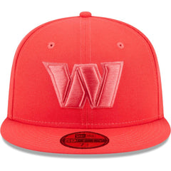 Washington Commanders New Era Color Pack Brights 59FIFTY Fitted Hat - Red - NFL