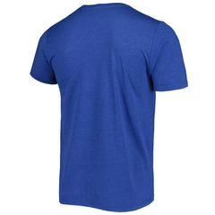 Emmitt Smith Dallas Cowboys Homage Unisex NFL Blitz Retired Player Tri-Blend T-Shirt - Heathered Heather Royal - NFL