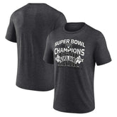 Las Vegas Raiders Hometown Old-Fashioned Super Bowl XVIII Champions Tri-Blend T-Shirt - Charcoal - NFL