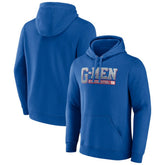 New York Giants Hometown Collection Prevent Pullover Hoodie - Royal - NFL