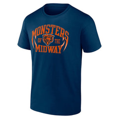 Chicago Bears Hometown Collection Prime Time T-Shirt - Navy - NFL