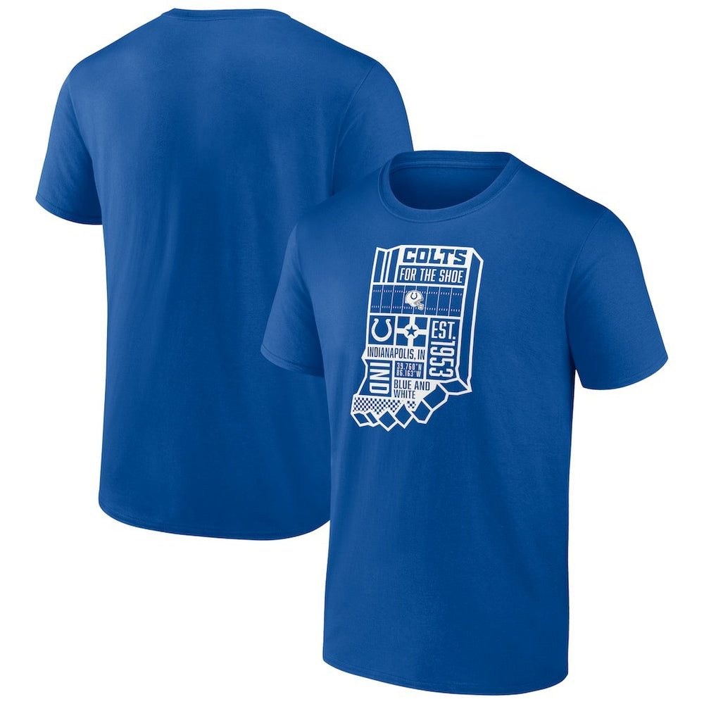 Indianapolis Colts Hometown Collection Prime Time T-Shirt - Royal - NFL