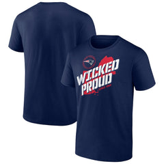 New England Patriots Hometown Collection Prime Time T-Shirt - Navy - NFL