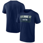 Seattle Seahawks Hometown Collection Prime Time T-Shirt - College Navy - NFL
