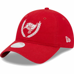 Tampa Bay Buccaneers New Era Women's Leaves 9TWENTY Adjustable Hat - Red - NFL