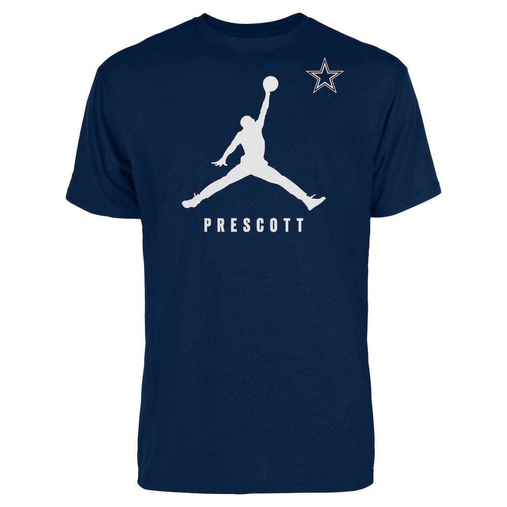 Dak Prescott Dallas Cowboys Jordan Brand Graphic T-Shirt - Navy - NFL