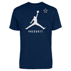 Dak Prescott Dallas Cowboys Jordan Brand Graphic T-Shirt - Navy - NFL