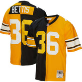 Jerome Bettis Pittsburgh Steelers 1996 Split Legacy Replica Jersey - Black/Gold - Mitchell & Ness