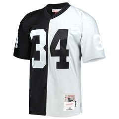 Bo Jackson Las Vegas Raiders 1988 Split Legacy Replica Jersey - Black/Silver - Mitchell & Ness