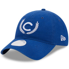 Chicago Cubs New Era Women's Leaves 9TWENTY Adjustable Hat for sale
