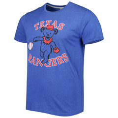 Texas Rangers Homage Grateful Dead Tri-Blend T-Shirt Outlet