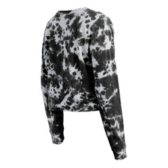 Chicago White Sox New Era Women's Tie-Dye Cropped Long Sleeve T-Shirt Outlet
