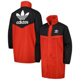 Adidas - Manchester United Originals Hoodie Full-Zip Bench Jacket - Red/Black