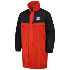 Adidas - Manchester United Originals Hoodie Full-Zip Bench Jacket - Red/Black