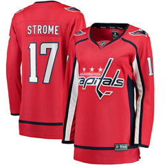 Dylan Strome Washington Capitals Fanatics Women's Home Breakaway Player Jersey - Red | Fanatics Lifestyle