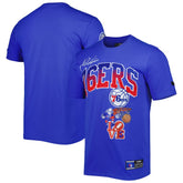 Philadelphia 76ers Pro Standard Hometown Chenille T-Shirt Royal