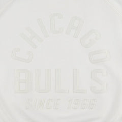 Chicago Bulls Sportiqe Women's Ashlyn Brava Raglan Pullover Sweatshirt Cream