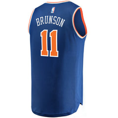 Fanatics Jalen Brunson New York Knicks Fast Break Replica Jersey Icon Edition Blue