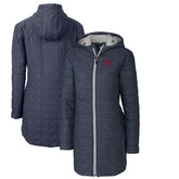 Philadelphia Phillies Cutter & Buck Women's Rainier Primaloft Eco Full-Zip Hoodie Long Coat Online