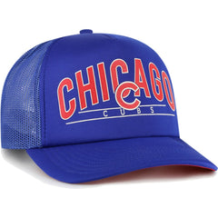 Chicago Cubs '47 Backhaul Foam Trucker Snapback Hat Online