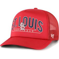 St. Louis Cardinals '47 Backhaul Foam Trucker Snapback Hat Near Me