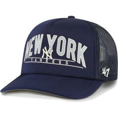 New York Yankees '47 Backhaul Foam Trucker Snapback Hat Outlet