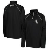 Chicago White Sox Stitches Youth Team Raglan Quarter-Zip Jacket Online