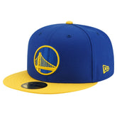 New Era Golden State Warriors 2-Tone 59FIFTY Fitted Hat Royal/Gold