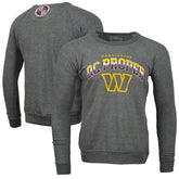 Washington Commanders DC PROPER Signature Raglan Vintage Pullover Sweatshirt - Heather Gray - NFL
