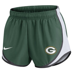 Green Bay Packers Women's Plus Size Tempo Shorts - Green - Nike