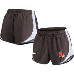 Cleveland Browns Women's Performance Tempo Shorts - Brown - Nike