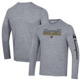 Vegas Golden Knights Champion Tri-Blend Long Sleeve T-Shirt - Heather Gray | NHL sale