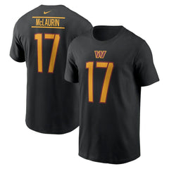 Terry McLaurin Washington Commanders Player Name & Number T-Shirt - Black - Nike