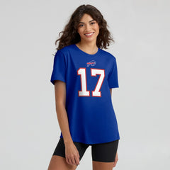 Josh Allen Buffalo Bills Women's Player Name & Number T-Shirt - Royal - Nike