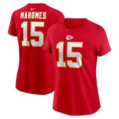 Patrick Mahomes Kansas City Chiefs Women's Player Name & Number T-Shirt - Red - Nike