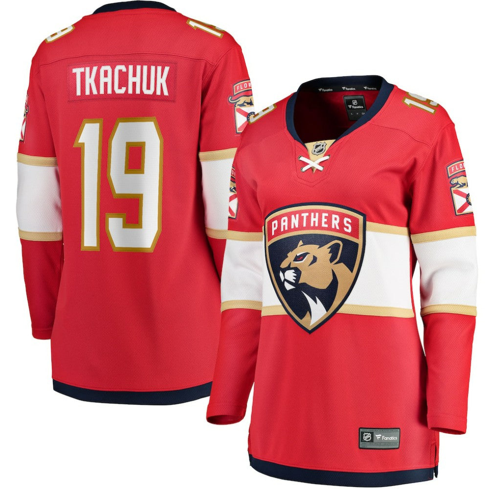 Matthew Tkachuk Florida Panthers Fanatics Women's Home Breakaway Player Jersey - Red | Fanatics sale