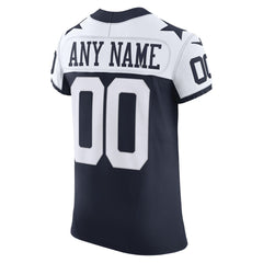 Dallas Cowboys Vapor F.U.S.E. Elite Custom Jersey - Navy - Nike