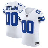 Dallas Cowboys Vapor F.U.S.E. Elite Custom Jersey - White - Nike
