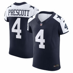 Dak Prescott Dallas Cowboys Alternate Vapor F.U.S.E. Elite Jersey - Navy - Nike