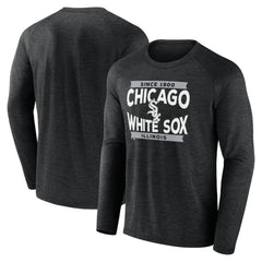 Chicago White Sox Fanatics Heroic Play Raglan Long Sleeve T-Shirt Sale